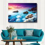 Large art prints Home Decor Canvas Painting Wall Art Beautiful Blue Sea View