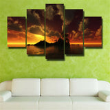 5Pcs Canvas Print Painting Wall Art Home Decor Beautiful seascape
