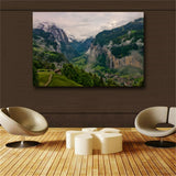 Lauterbrunnen Valley Switzerland Pictures Prints On Canvas Landscape The Picture