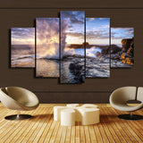 5pcs Unframed Modern Art Oil Painting Print Canvas Picture Home Wall Room Decor