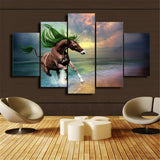 5pcs Unframed Modern Art Oil Painting Print Canvas Picture Home Wall Room Decor