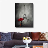 Large art prints Home Decor Canvas Painting Wall Art love in paris