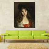 19 century Europe Court Oil Painting HD print on canvas huge wall picture #0176