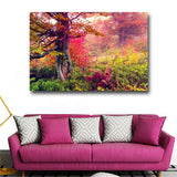 Red landscape Posters and Prints Canvas Painting Wall Art Pictures Home Decor