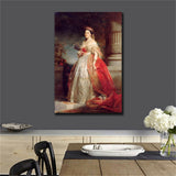 19 century Europe Court Oil Painting HD print on canvas huge wall picture #100