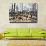HD Print "The Battle of Shiloh " or " Battle of Pittsburg Landing"