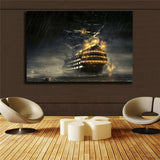 dream Sailboat 1 Piece Canvas Print Wall Art