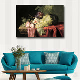 Fruit Still Life Oil Painting HD print on canvas huge wall picture (24x36)
