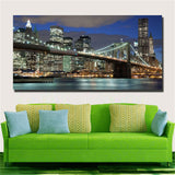 Large art prints Home Decor Canvas Painting Wall Art New York City Panoramic 1