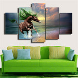5pcs Unframed Modern Art Oil Painting Print Canvas Picture Home Wall Room Decor