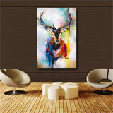 Posters and Prints Canvas Painting Deer Wall Pictures for Living Room Decorative