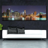Large art prints Home Decor Canvas Painting Wall Art New York City Panoramic 6