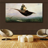 Prince Ivan On The magic Carpet Wall Art Canvas Prints Russian Famous Paintings