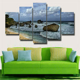 5Pcs Canvas Print Painting Wall Art Home Decor Art Seascape