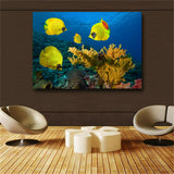 Large art prints Home Decor Canvas Painting Wall Art Beautiful ocean world