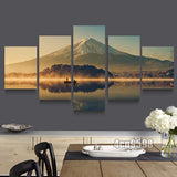 Modern paintings 5 pcs Print On Canvas Home Decor Mount Fuji 5pc(no frame)#086
