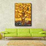 Gustav Klimt Tree Of Life Wall Art Canvas Prints Life Tree Famous Painting