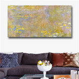 Claude Monet Water Lilies 1906 printed Canvas painting Giclee art Wall art