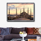 City Turkey Istanbul Sultanahmet Mosque Wall Art Pictures Decor Canvas Posters