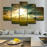 5Pcs Beautiful seascape Canvas Print Painting Wall Art Home Decor