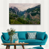 Lauterbrunnen Valley Switzerland Pictures Prints On Canvas Landscape The Picture