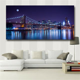 Large art prints Home Decor Canvas Painting Wall Art Chicago cityscape
