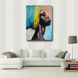 canvas painting figure Picture wall art Picture portrait home decor painting