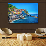 Mediterranean Canvas Art Paintings On The Wall Canvas Pictures For Kitchen Room