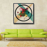Famous Kandinsky Abstract Canvas Painting Circle Geometry Art Wall Pictures