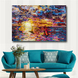 Abstract Sailing Canvas Painting Wall Art Animal Oil Paintings Huge Size Wall