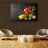 Vegetables Grains Spices Kitchen Food Canvas Painting Cuadros Posters and Prints