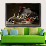 Tomatoes Fruit Still life Living Room for Panel Wall Painting Art Canvas Print