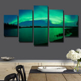 Aurora Borealis Pictures Wall Oil Painting Canvas Print Home Decor Unframed#223