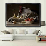 Tomatoes Fruit Still life Living Room for Panel Wall Painting Art Canvas Print
