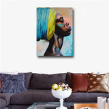 canvas painting figure Picture wall art Picture portrait home decor painting