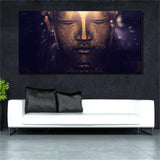 Canvas Print Painting Home Wall Decor Art Poste Buddha Statue Meditation