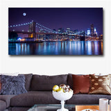 Large art prints Home Decor Canvas Painting Wall Art Chicago cityscape