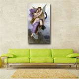 Adolphe William Bouguereau Spiritual ecstasy Canvas Print (31inx56in)