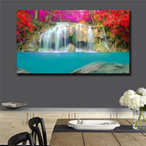 Oil Painting Modern Abstract On Canvas Unframed Scenery View Huge Wall Deco k001
