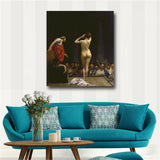 Jean-Leon Gerome Selling Slaves in Rome Giclee Canvas Print Canvas Print