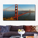 Large art prints Home Decor Canvas Painting Wall Art golden gate bridge
