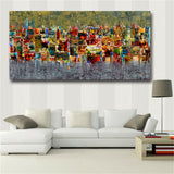 Landscape Painting On The Wall Modern Wall Pictures For Living Room Art Print