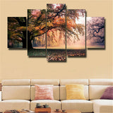 5pcs Unframed Modern Art Oil Painting Print Canvas Picture Home Wall Room Decor