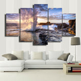 5pcs Unframed Modern Art Oil Painting Print Canvas Picture Home Wall Room Decor