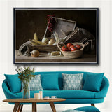 Tomatoes Fruit Still life Living Room for Panel Wall Painting Art Canvas Print