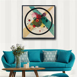 Famous Kandinsky Abstract Canvas Painting Circle Geometry Art Wall Pictures