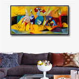 Alternative reproductions of famous paintings by Picasso Print on Canvas