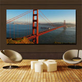 Large art prints Home Decor Canvas Painting Wall Art golden gate bridge