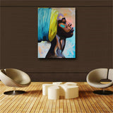 canvas painting figure Picture wall art Picture portrait home decor painting