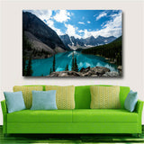 Picture Wall Art Lake Louise Canada Landscape Wall Pictures for Living Room